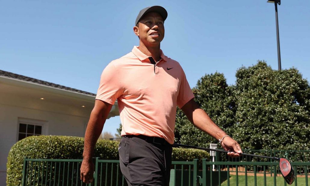 Tiger Woods Masters 5 April 2022