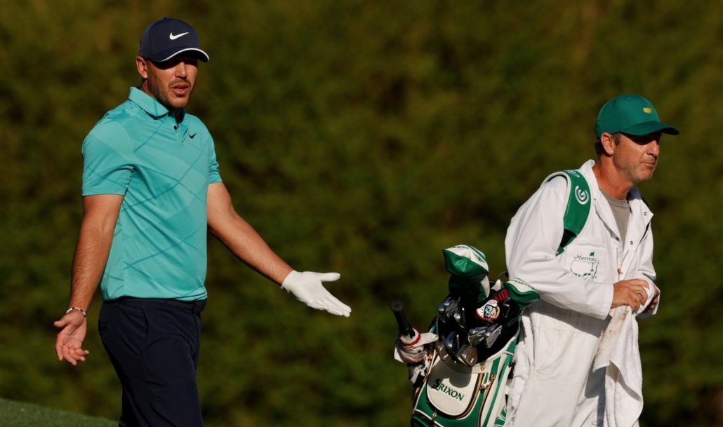 Brooks Koepka caddie