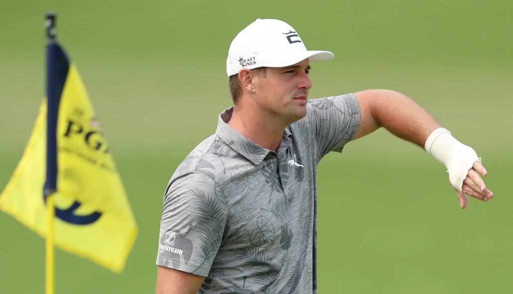 Bryson DeChambeau injured hand