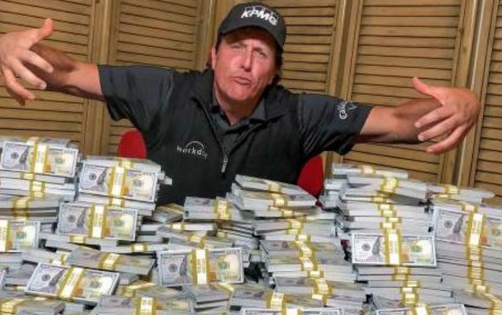 Phil Mickelson money