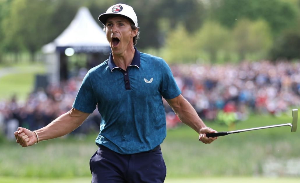 Thorbjorn Olesen celebrates British Masters 2022