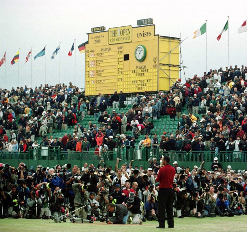 Tiger Woods The Open 2000