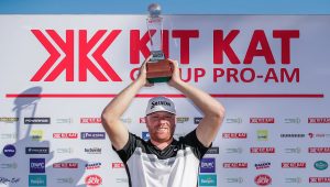 Dylan Mostert KitKat Group ProAm trophy 2022