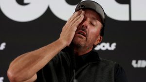 Phil Mickelson grilled LIV golf presser 8 June 2022