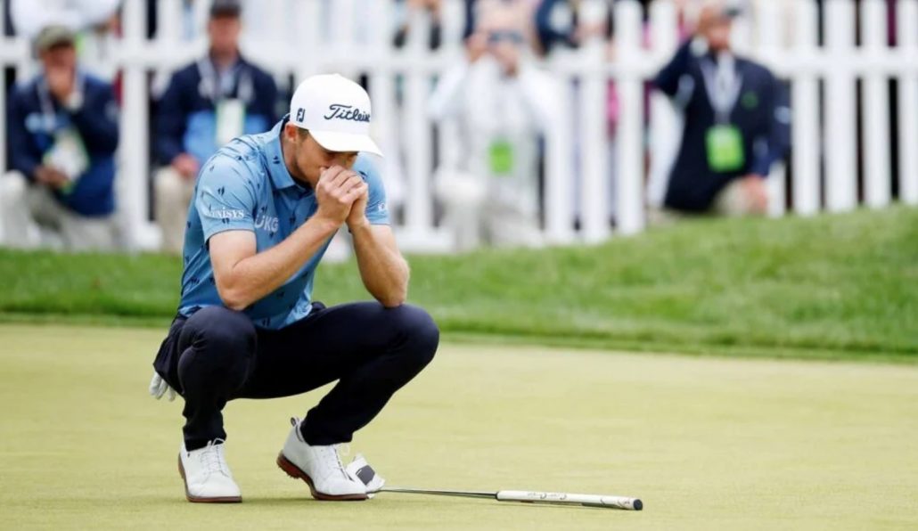 Will Zalatoris dejected 18th US Open 2022