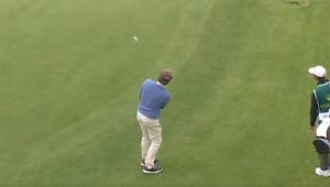 Bernhard Langer double hit