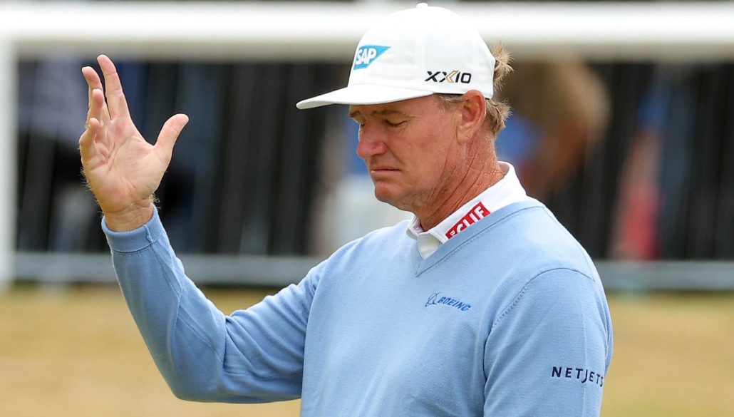 Ernie Els dismissive 2022