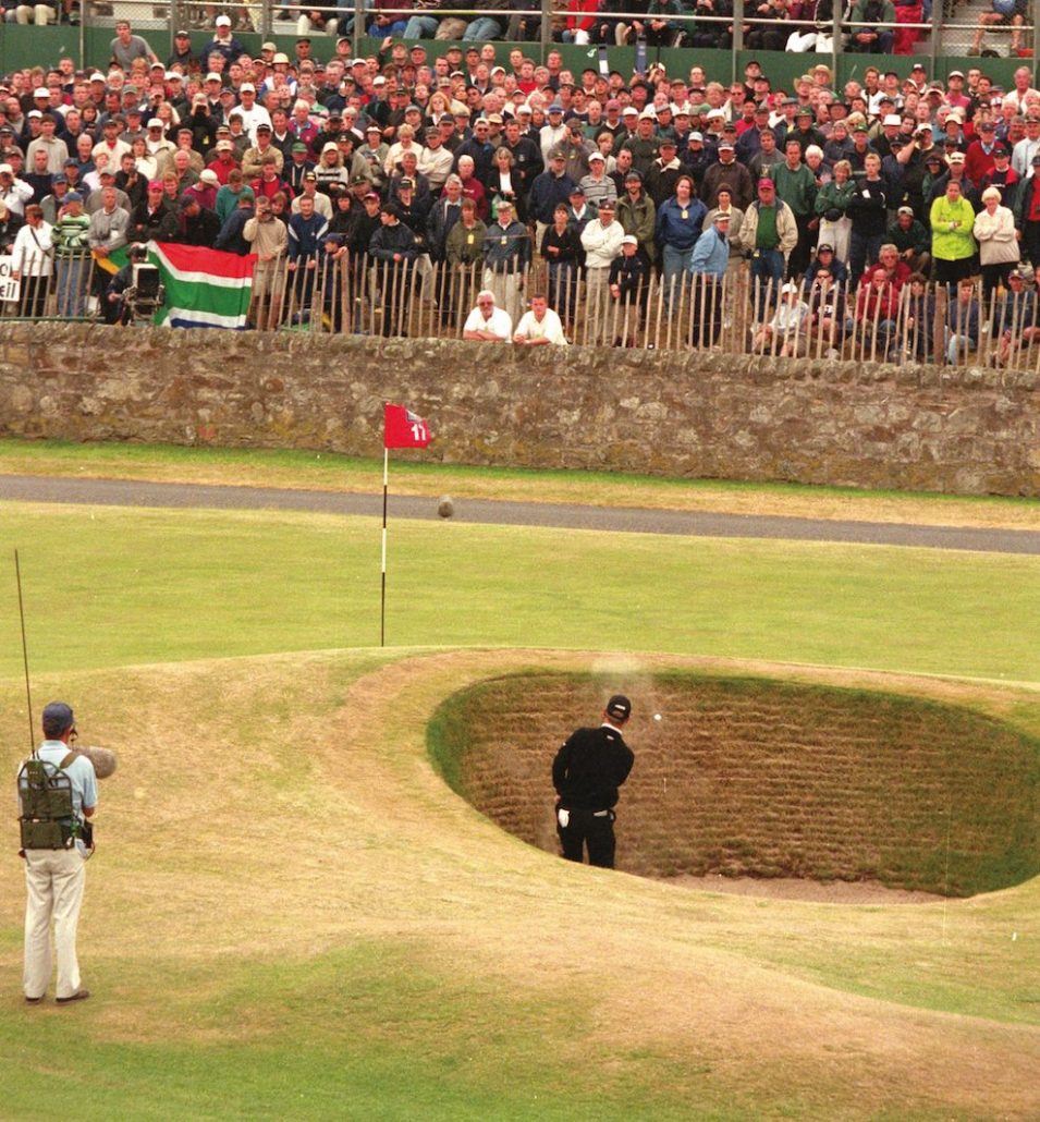 Road Hole Bunker on 17th