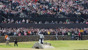 Tiger Woods Open crowd 15 July 2022