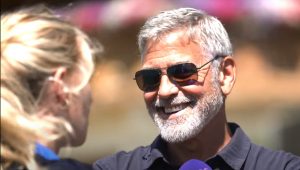 George Clooney talks golf