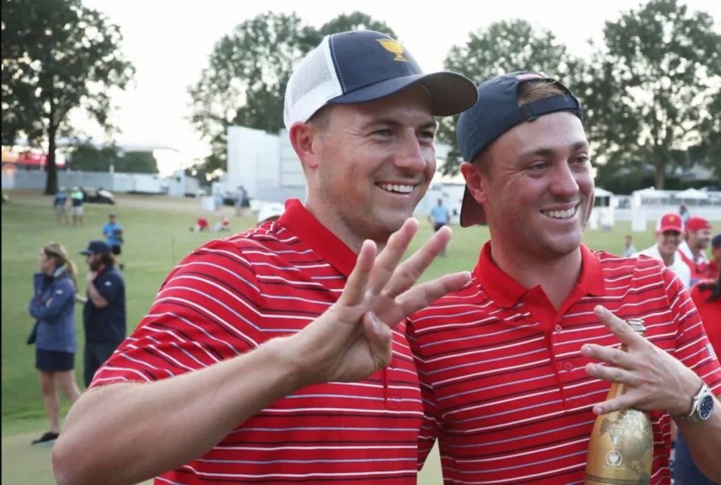 Jordan Spieth and Justin Thomas