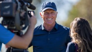 LIV Golf TV camera
