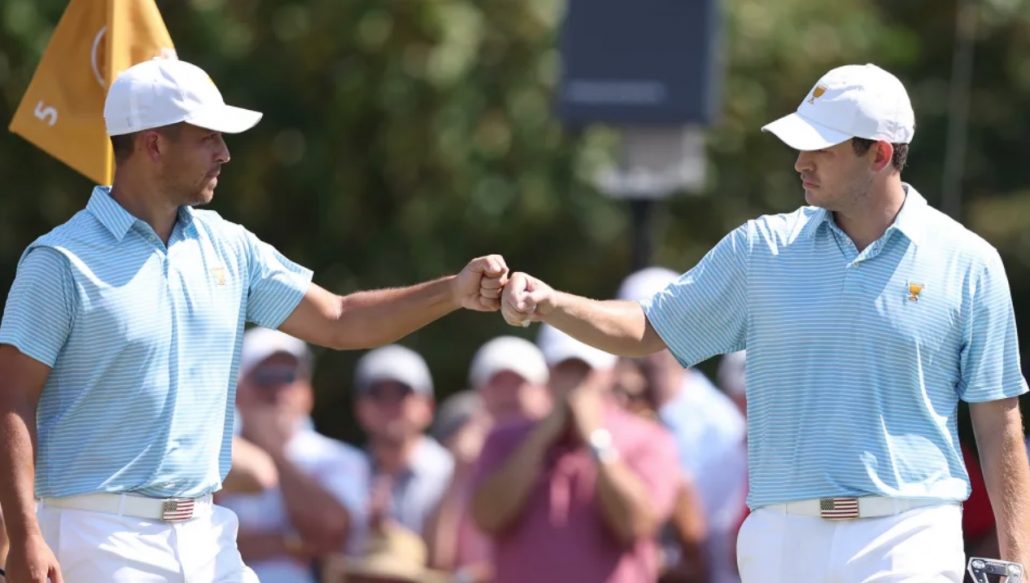 Patrick Cantlay Xander Schauffele Presidents Cup 2022