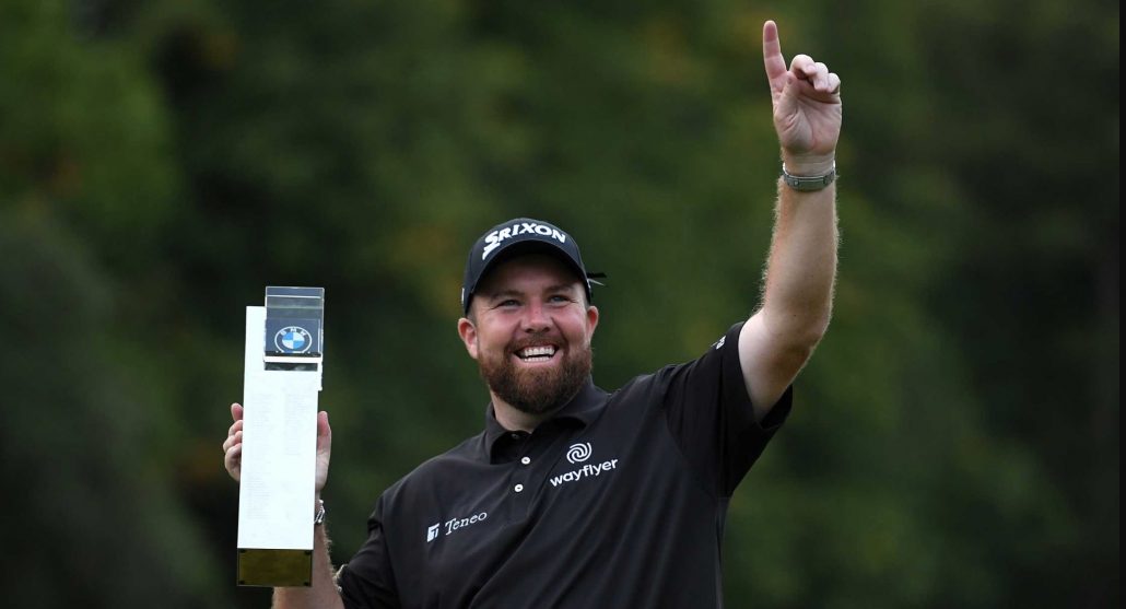 Shane Lowry BMW PGA Championship trophy 2022