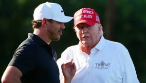 Brooks Koepka Donald Trump LIV Golf