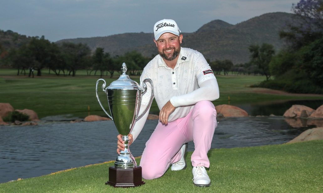 Stephen Ferreira Blue Label Challenge trophy 2022