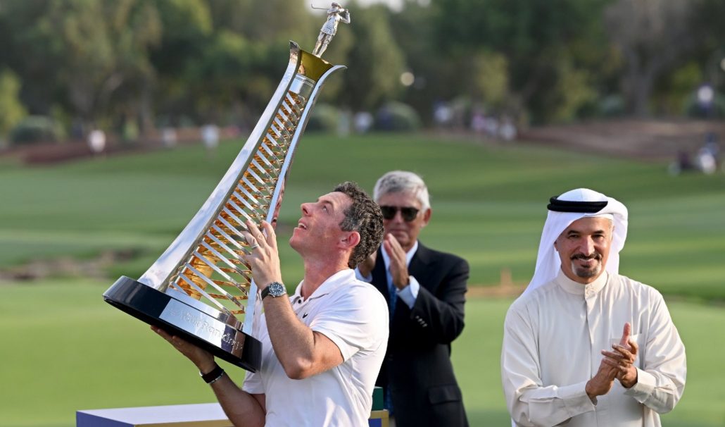 Rory McIlroy Race to Dubai 20 Nov 2022