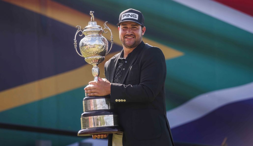 Thriston Lawrence SA Open trophy 2022