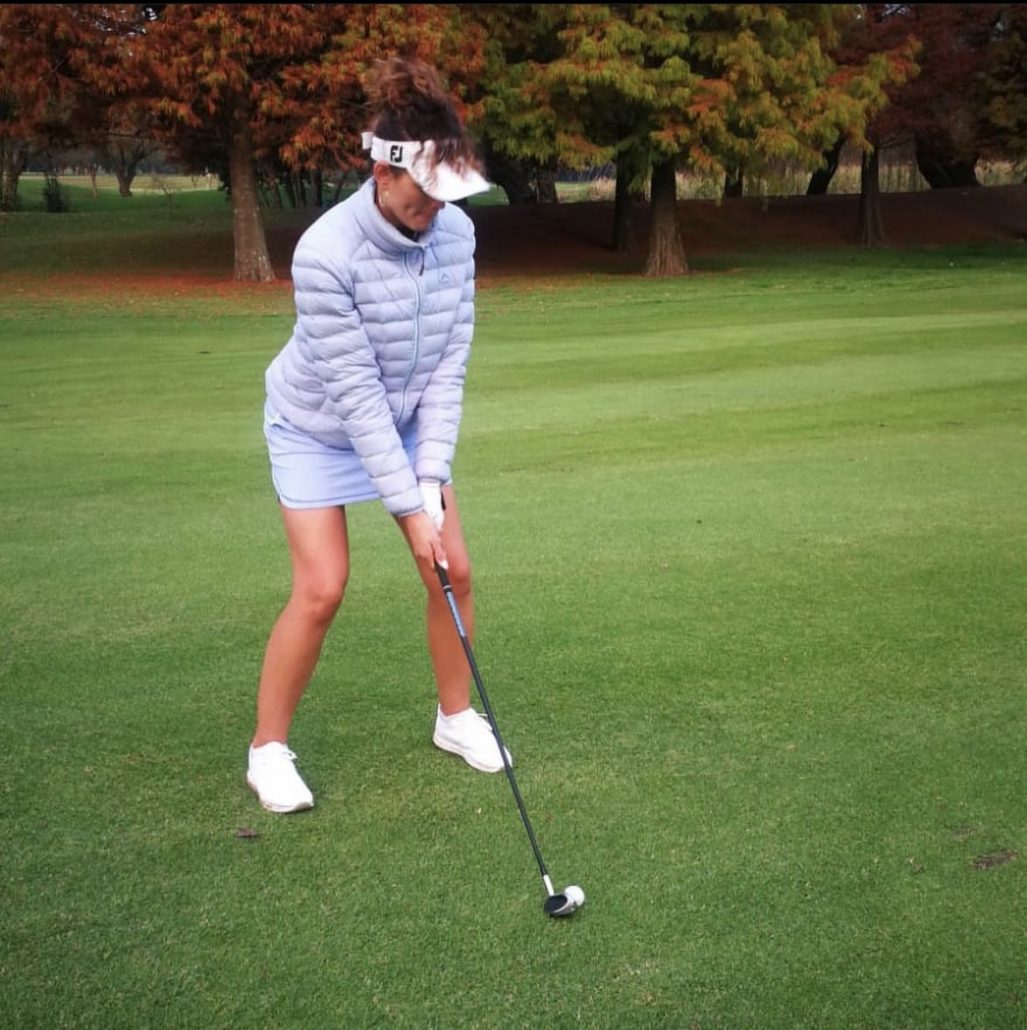 Rolene Strauss golf