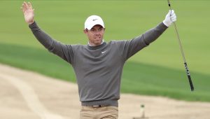 Rory McIlroy Dubai Desert Classic 27 Jan 2023