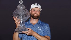 Chris Kirk Honda Classic trophy 26 Feb 2023