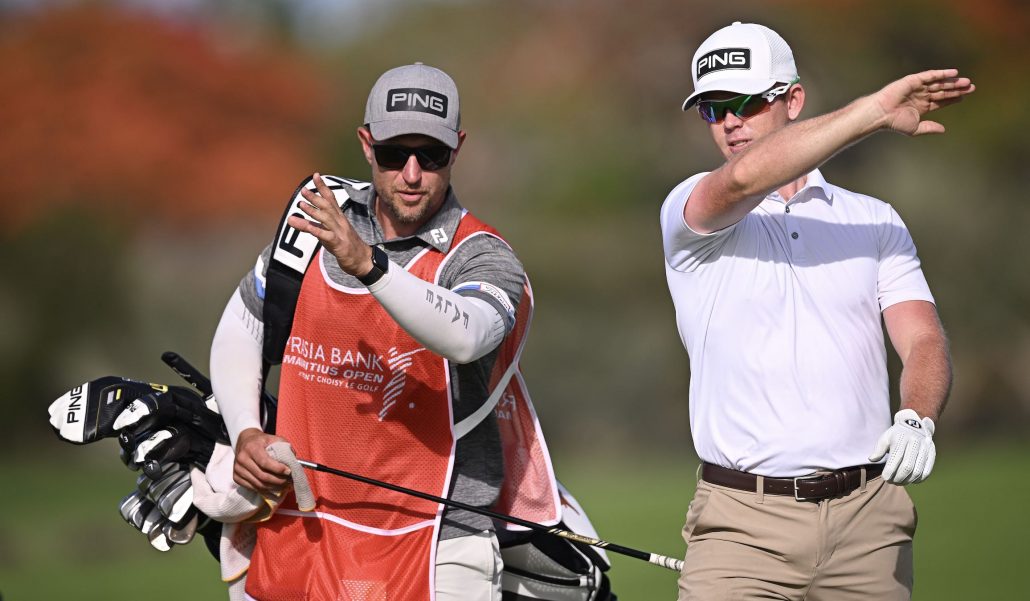 Brandon Stone caddie Mauritius Open 2022