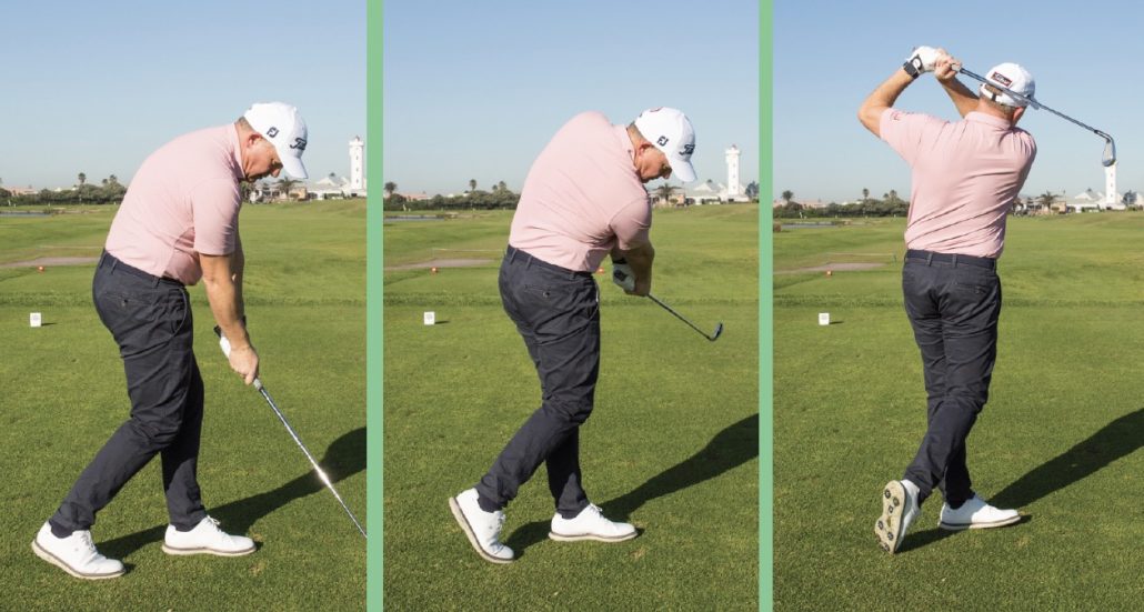 Golf instruction: The right-foot-back drill