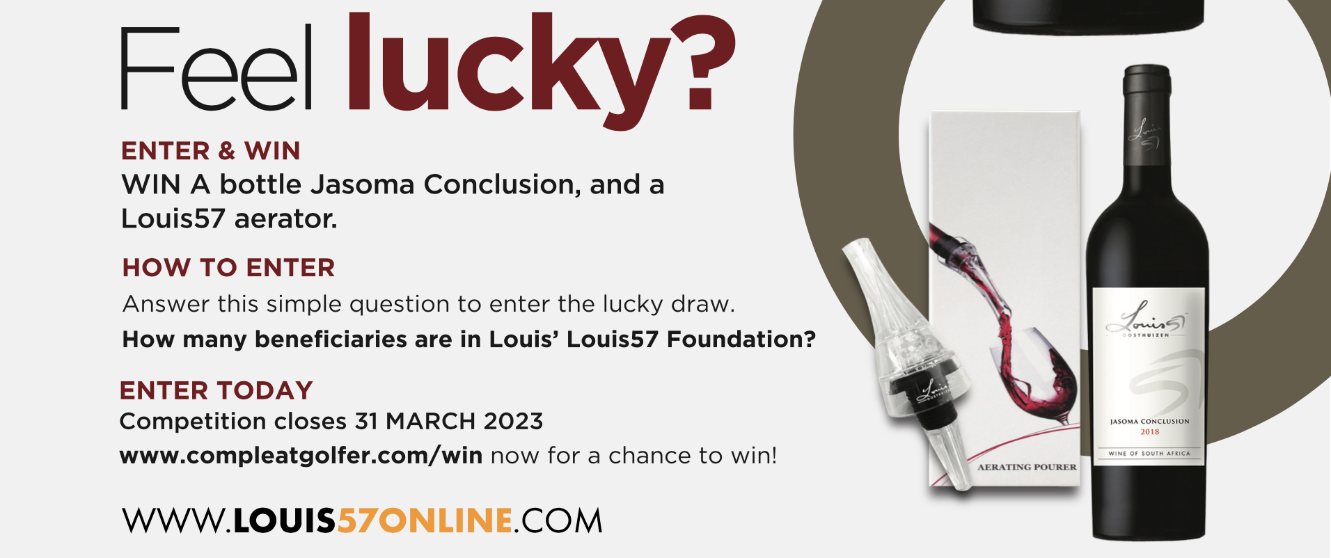 MENANGKAN hadiah menarik dengan Louis57 Online!