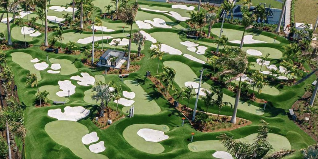Tiger Woods-designed putting course