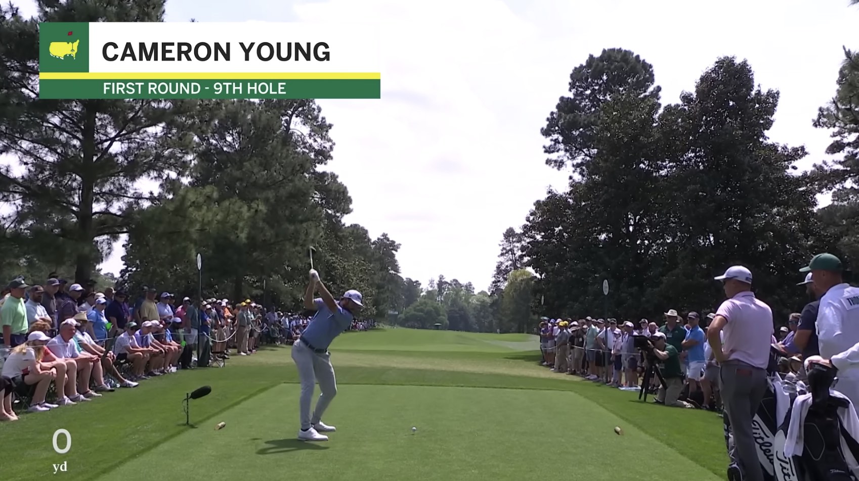 Longest drives from 2023 Masters (Round 1)