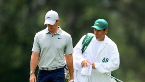 Rory McIlroy Masters 2023 dejected