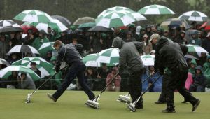 The Masters rain 8 Apr 2023