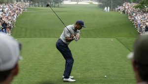 Tiger Woods Masters 2023 crowd
