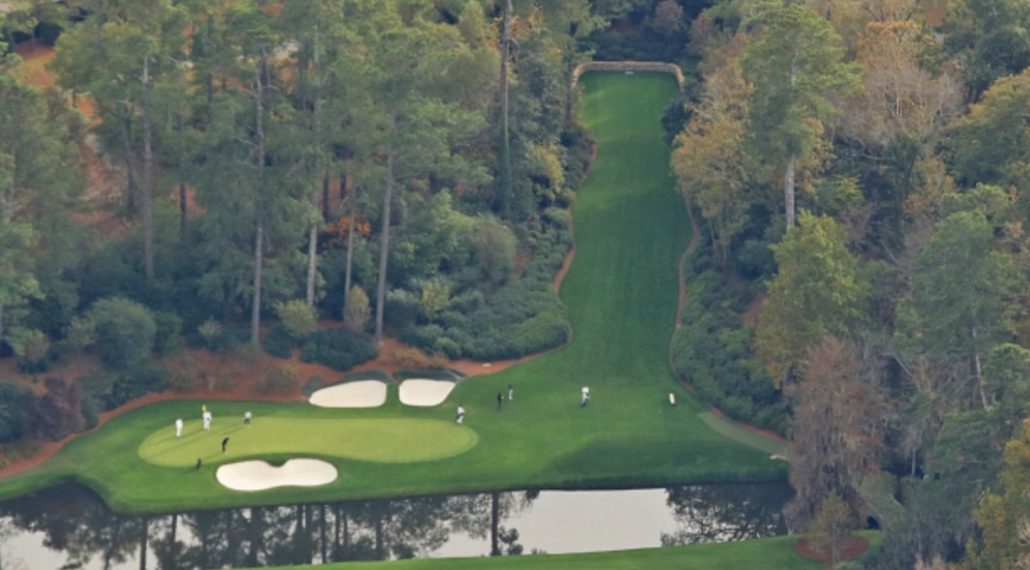 lengthened 13th hole Augusta National