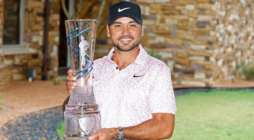 Jason Day Byron Nelson trophy 2023