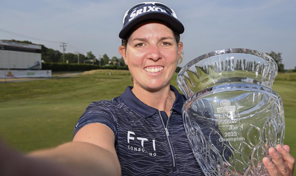 Ashleigh Buhai LPGA Classic trophy