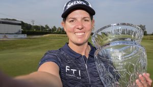 Ashleigh Buhai LPGA Classic trophy