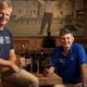 Ernie Els and winemaker Louis Strydom