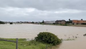 Milnerton Golf Course under water