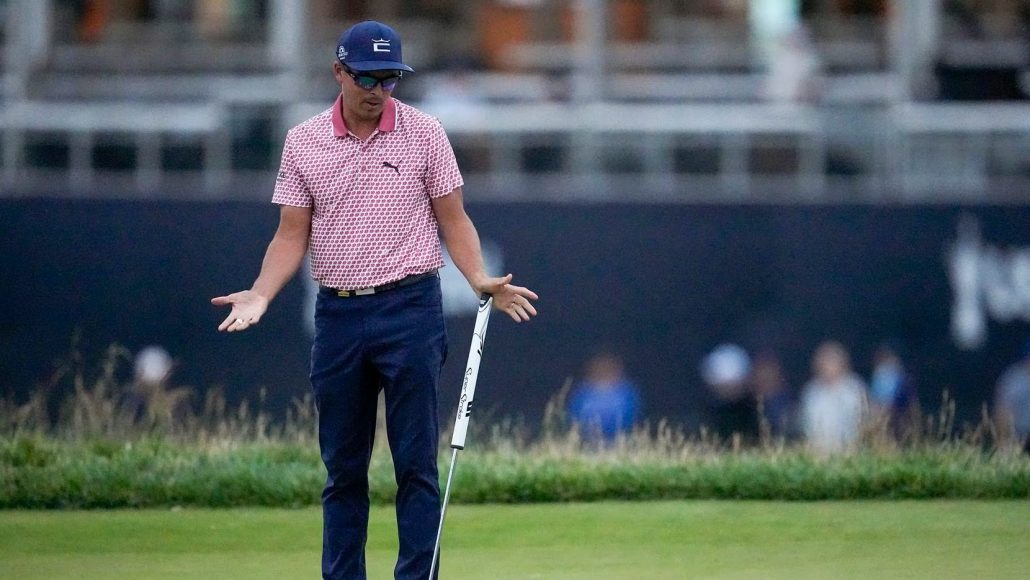 Ricky Fowler missed putt US Open