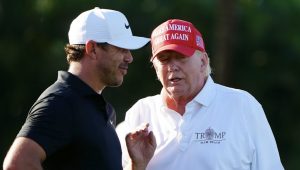 Brooks Koepka Donald Trump