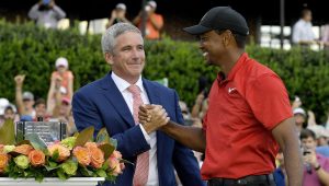 Jay Monahan Tiger Woods
