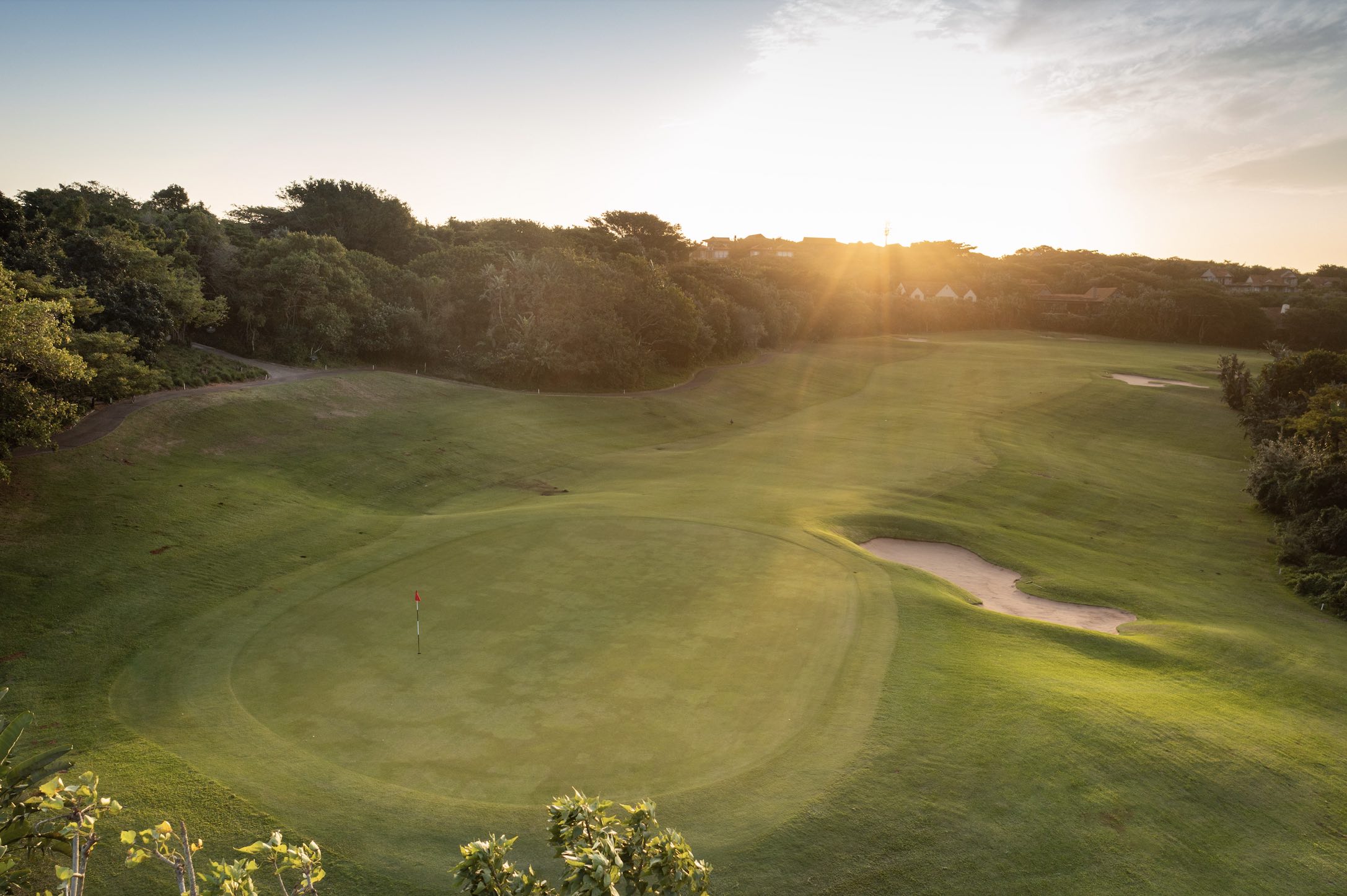 18th hole Zimbali Country Club