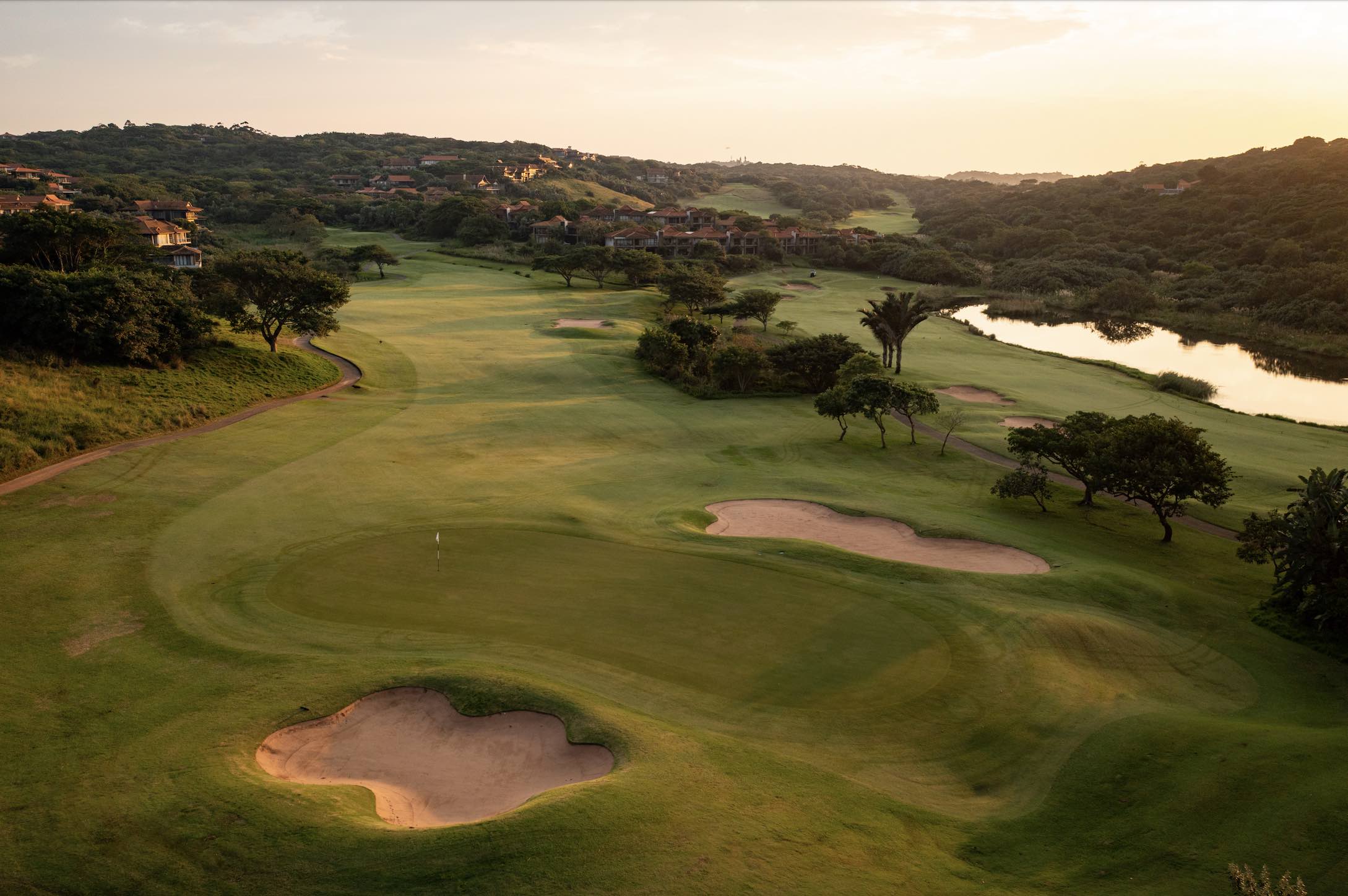 4th hole Zimbali Country Club