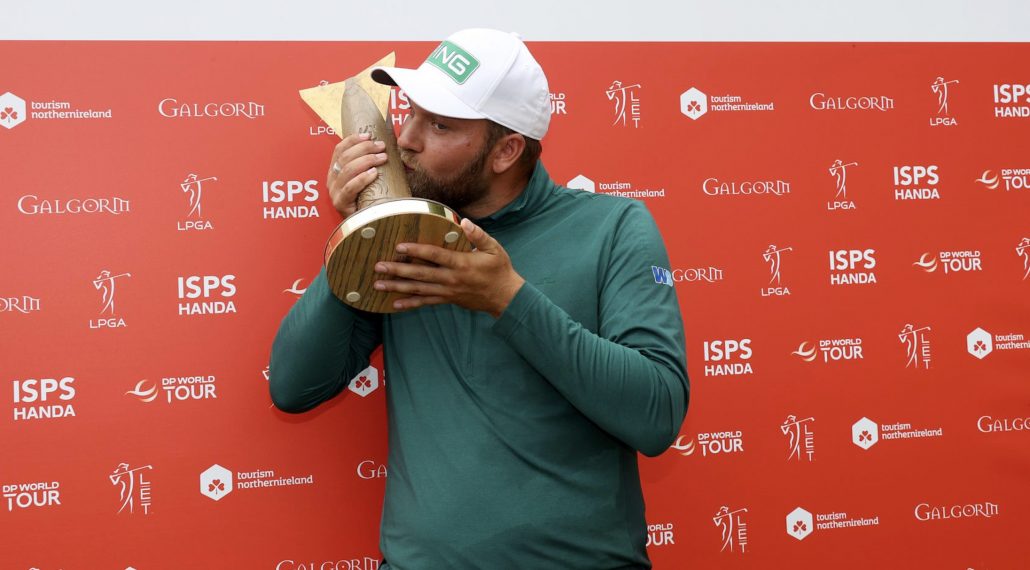 Daniel Brown ISPS HANDA trophy 2023