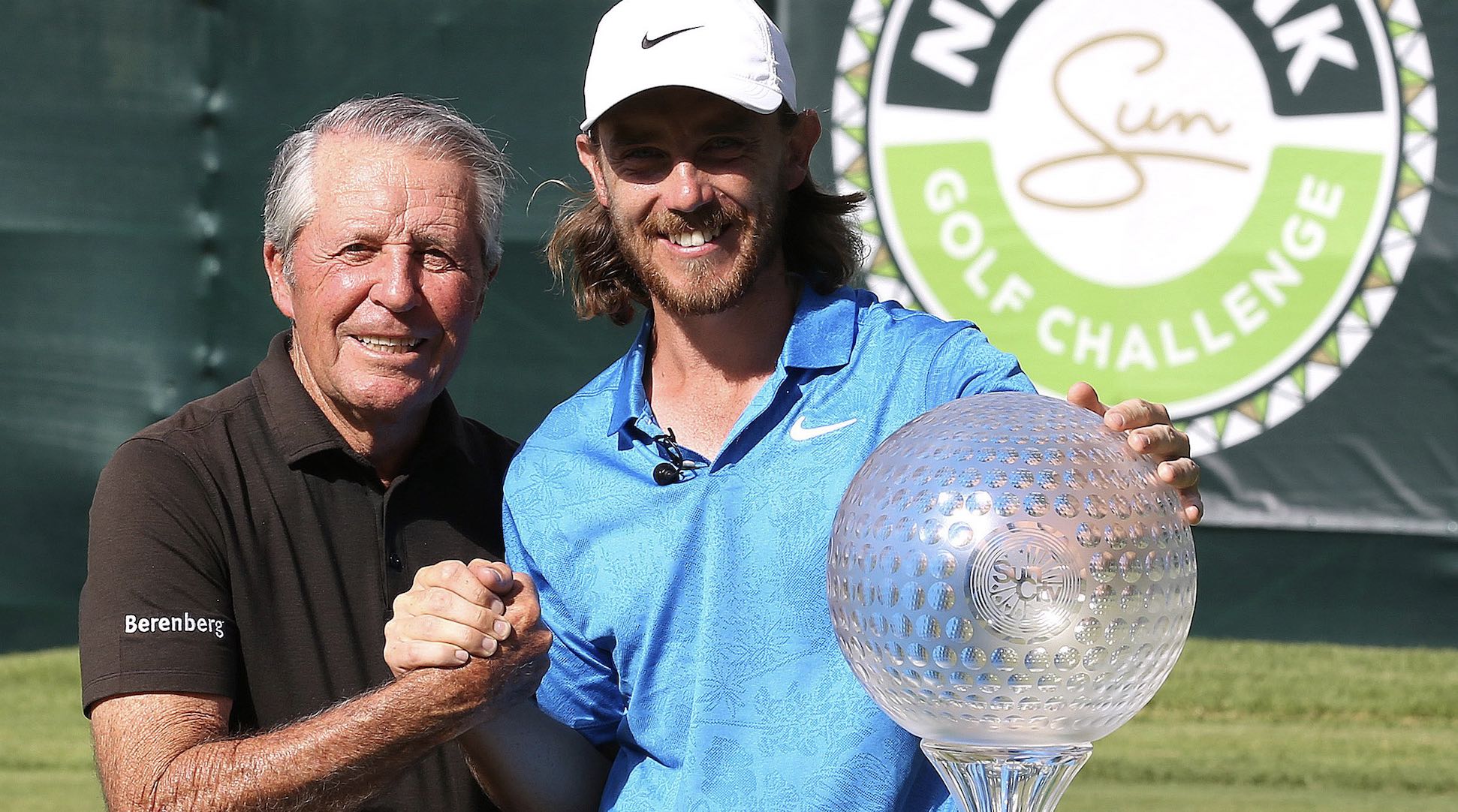 Gary Player and Tommy Fleetwood