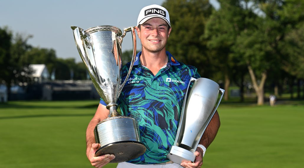 Viktor Hovland BMW Championship 21 Aug 2023