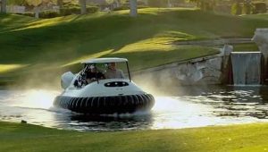 Bubba's hovercraft golf cart