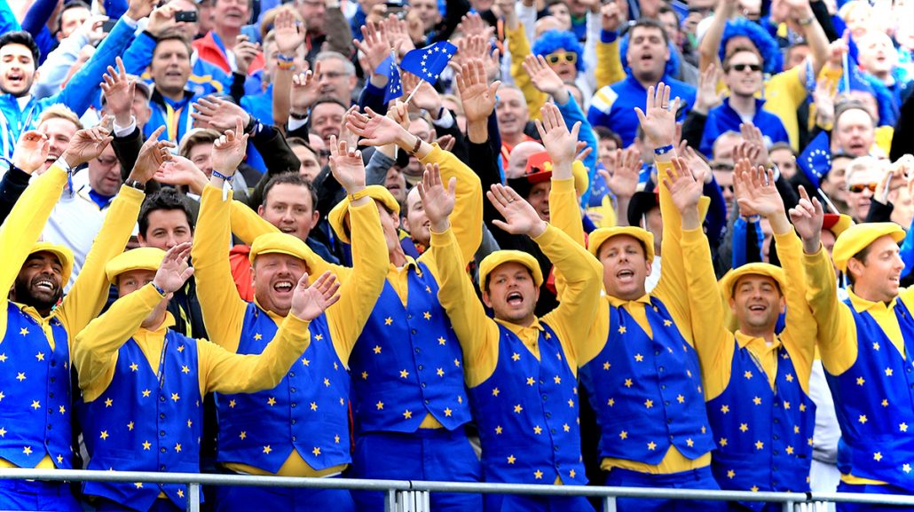 Europe fans Ryder Cup