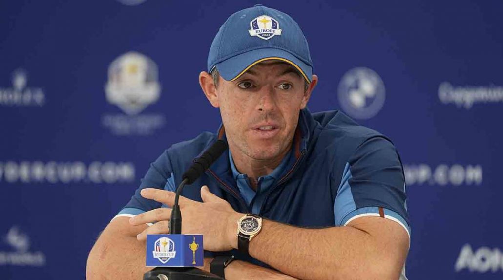 Rory McIlroy Ryder Cup presser 27 Sep 2023